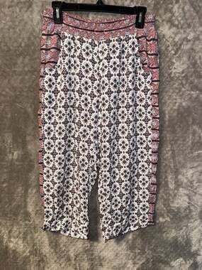 American Eagle Outfitters Printed Viscose Jogger Pants Size M